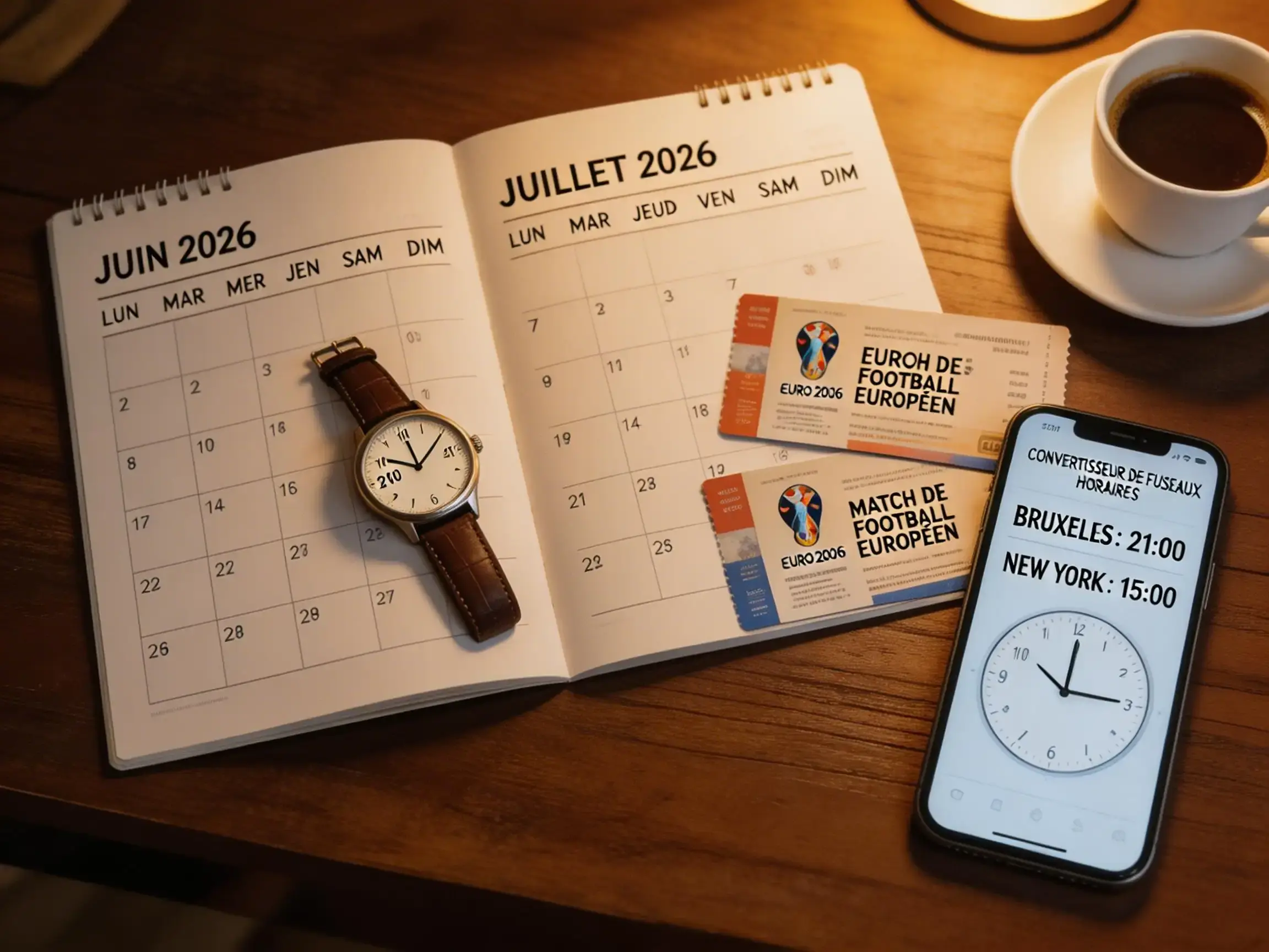 Calendrier complet de la Coupe du Monde 2026 avec horaires en heure belge CEST